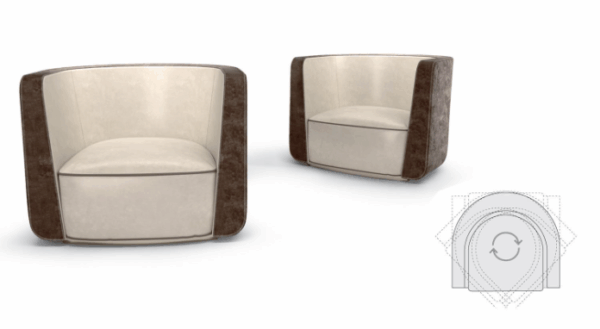 Итальянское кресло Ponza 3