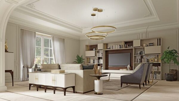 Итальянский книжный шкаф PR.850.1 от Stella de Mobile