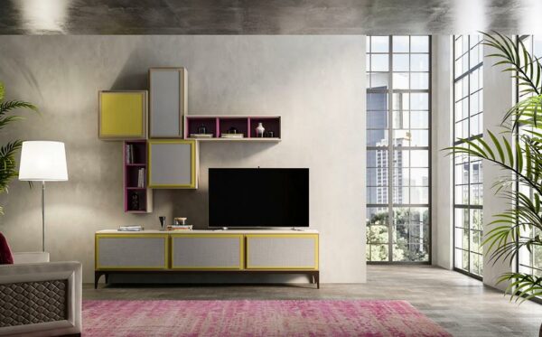 Итальянский книжный шкаф PR.864.3 от Stella de Mobile