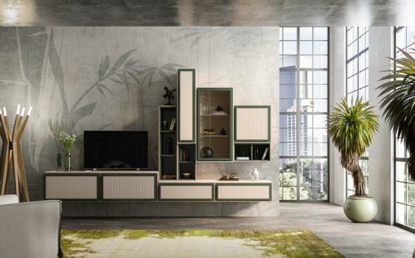 Итальянский книжный шкаф PR.864.4 от Stella de Mobile