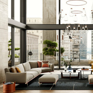 Итальянский пуф Happy Jack от Poltrona Frau