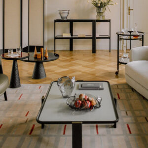 Итальянский столик DUO от Poltrona Frau