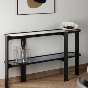 Итальянская консоль DUO от Poltrona Frau