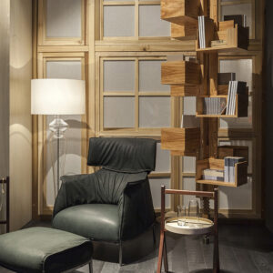 Итальянское кресло Archibald King от Poltrona Frau