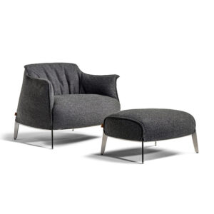 Итальянский пуф Archibald Gran от Poltrona Frau