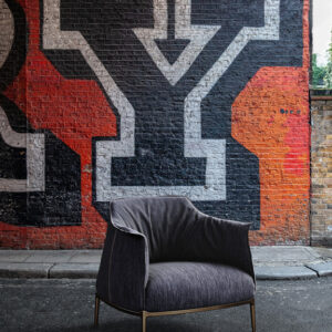 Итальянское кресло Archibald Denim Edition 2