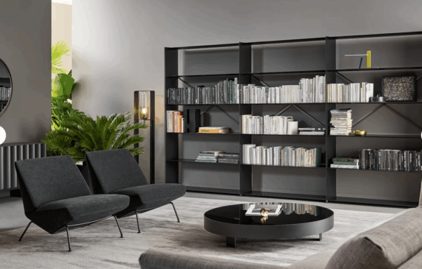 Итальянский книжный шкаф Kaos от Bonaldo