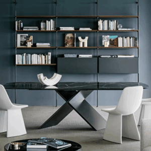 Итальянский книжный шкаф Roll от Bonaldo