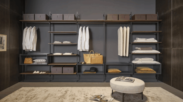 Итальянский гардероб Roll walk-in closet 2