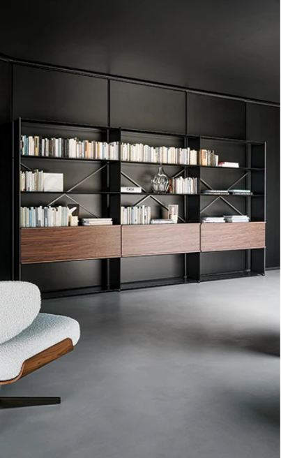 Итальянский стеллаж Kaos 2