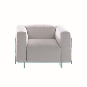 Итальянское кресло Crystal Lounge от Glasitalia