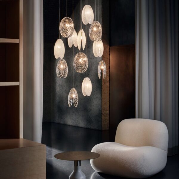 Дизайнерский подвесной светильник mussels 3