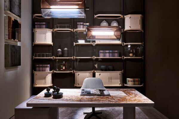 Итальянский стол VERBA VOLANT SLIM STONE от Baxter