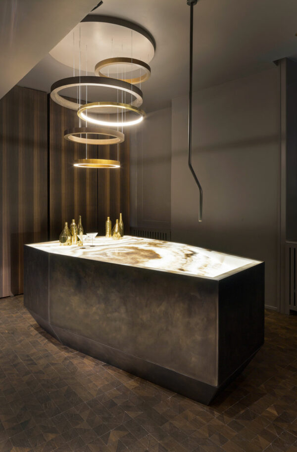 Итальянский подвесной светильник Light 5 Ring Multimateric 3