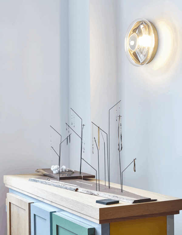 Дизайнерская настенная лампа orbital от Bomma (Чехия)