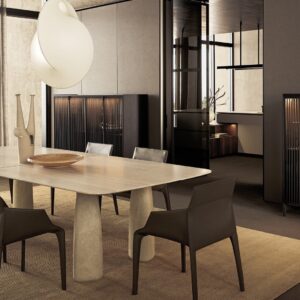 Итальянский стол MONOLITH от Poliform