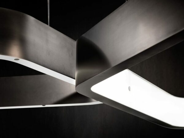 Итальянский подвесной светильник Evo Light Ring Polygonal Evo 2