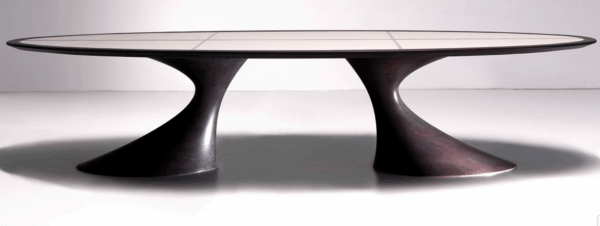Итальянский стол C1412/2 - Bend от ANNIBALE COLOMBO