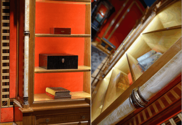 Итальянский книжный шкаф L 1568 от ANNIBALE COLOMBO