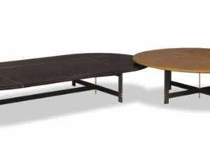 Итальянский стол PLACÉ LEATHER от Baxter