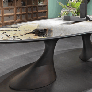 Итальянский стол C1412/2 - Bend от ANNIBALE COLOMBO