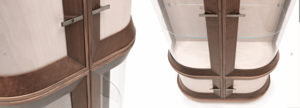 Итальянский книжный шкаф W1393-R 2