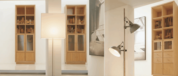 Итальянский книжный шкаф W1240 2