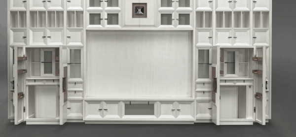 Итальянский книжный шкаф W1393 от ANNIBALE COLOMBO