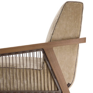 Итальянское кресло WOODY 2