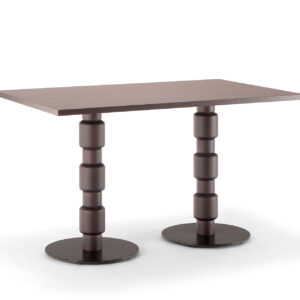 Итальянский стол BERLINO TABLE 080 D H75 от Tirolo