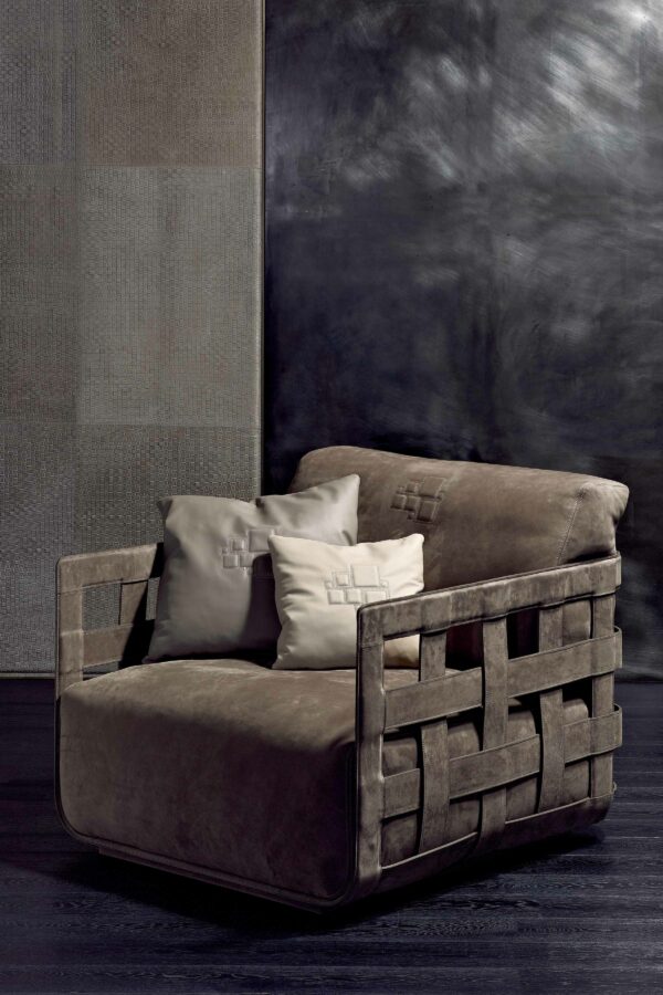 Итальянское кресло Braid от Rugiano