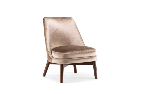 Итальянское кресло CELINE LOUNGE CHAIR 077 P от Tirolo