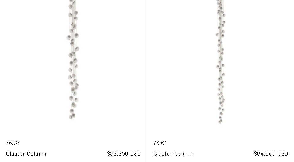 Дизайнерская коллекция 76 от Bocci (Канада)