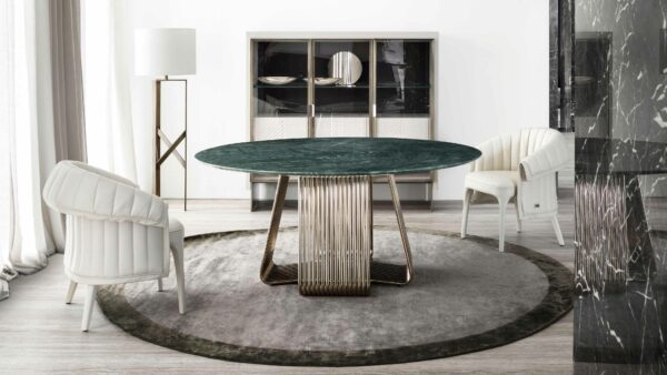 Итальянский стол Alyson Round от Rugiano
