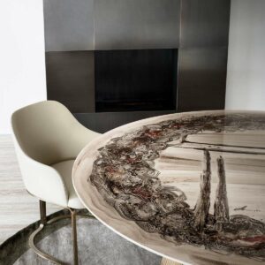 Итальянский стол Alyson Round 3