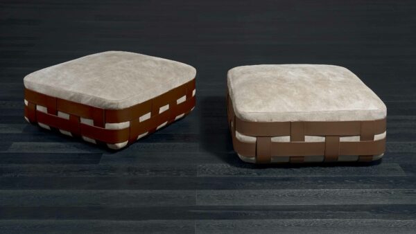 Итальянский пуф Braid от Rugiano