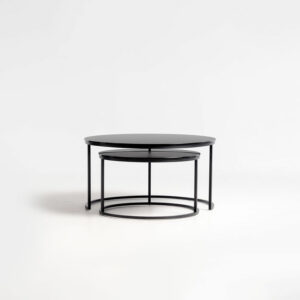 Итальянский столик Brass 80+60 от TOSCONOVA