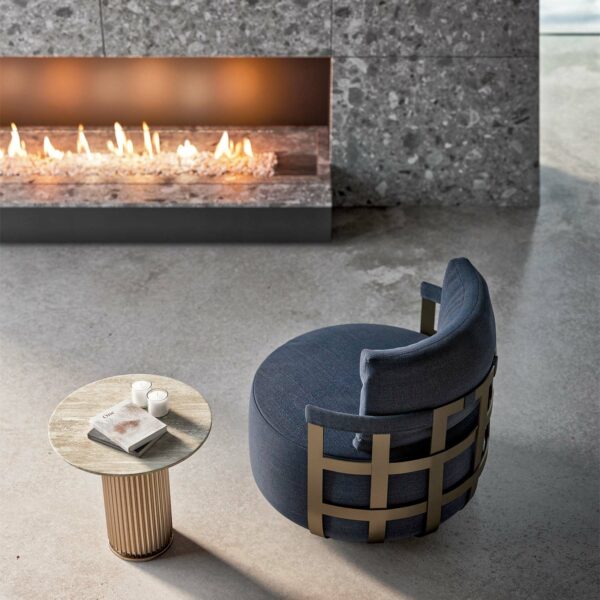 Итальянское кресло Dafne Round 3