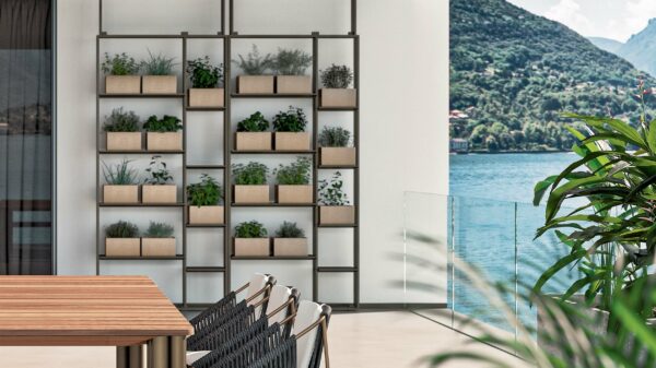 Итальянский стеллаж Frame Garden от Rugiano