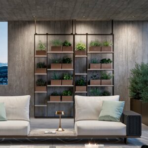 Итальянский стеллаж Frame Garden от Rugiano