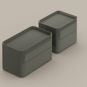 Итальянская прикроватная тумба Arragan от Bonaldo