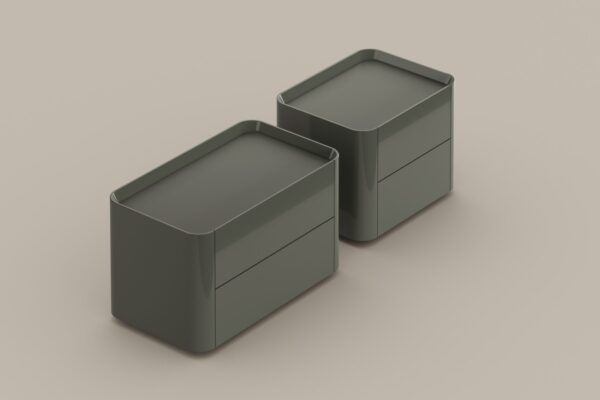 Итальянская прикроватная тумба Arragan от Bonaldo