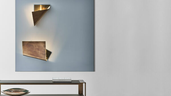 Итальянская настенная лампа Leaf