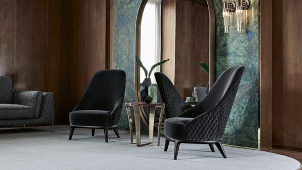 Итальянское кресло LESLIE от OPERA