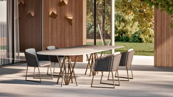 Итальянский стол Mikado от Rugiano