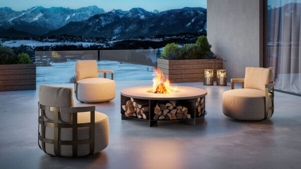 Итальянский напольный торшер Kimi от Rugiano