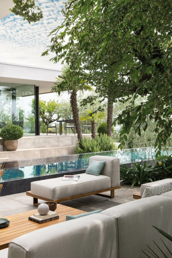 Итальянский шезлонг 9.zero Right Chaise Longue от ATMOSPHERA