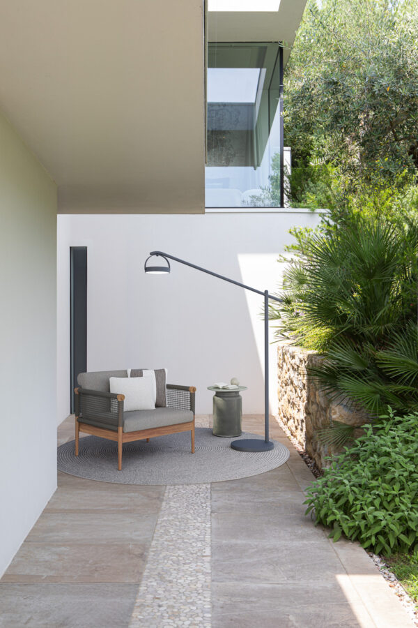 Итальянский напольный торшер Orbit 5