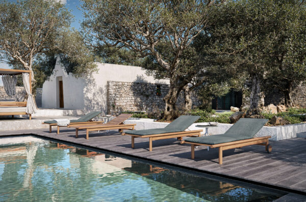 Итальянский шезлонг Panama 5