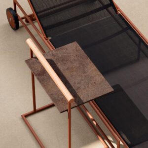 Итальянский шезлонг Pipe Chaise longue 5